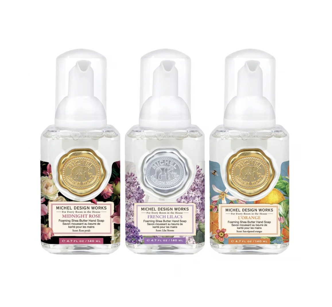 FOAMS72_Freshly_Picked_Mini_Schaumseifen_3er_Set_MDW Michel Design Works FRESHLY PICKED MINI FOAMING SOAP SET, Mini-Schaumseifen, 3er Set