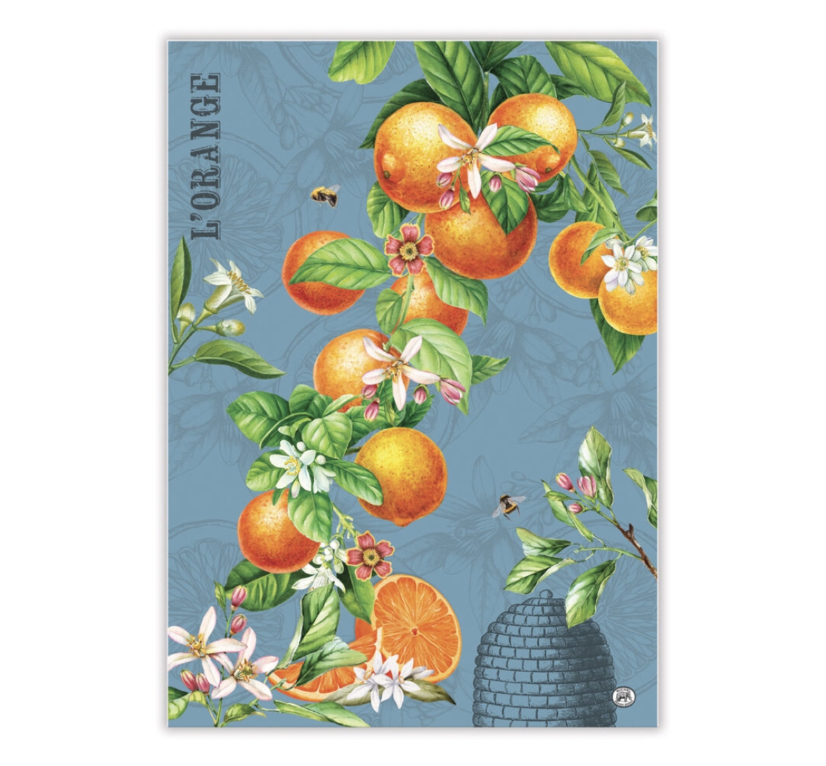 Michel Design Works Kitchen Towel Geschirrtuch L'ORANGE TOW437