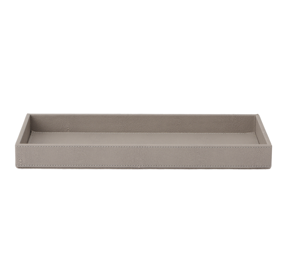 Fawn_Sting_Tray_080036_mojoo mojoo STING TRAY Tablett, Rochenoptik fawn hellbeige rechteckig 38 x 19 x 3,5 cm