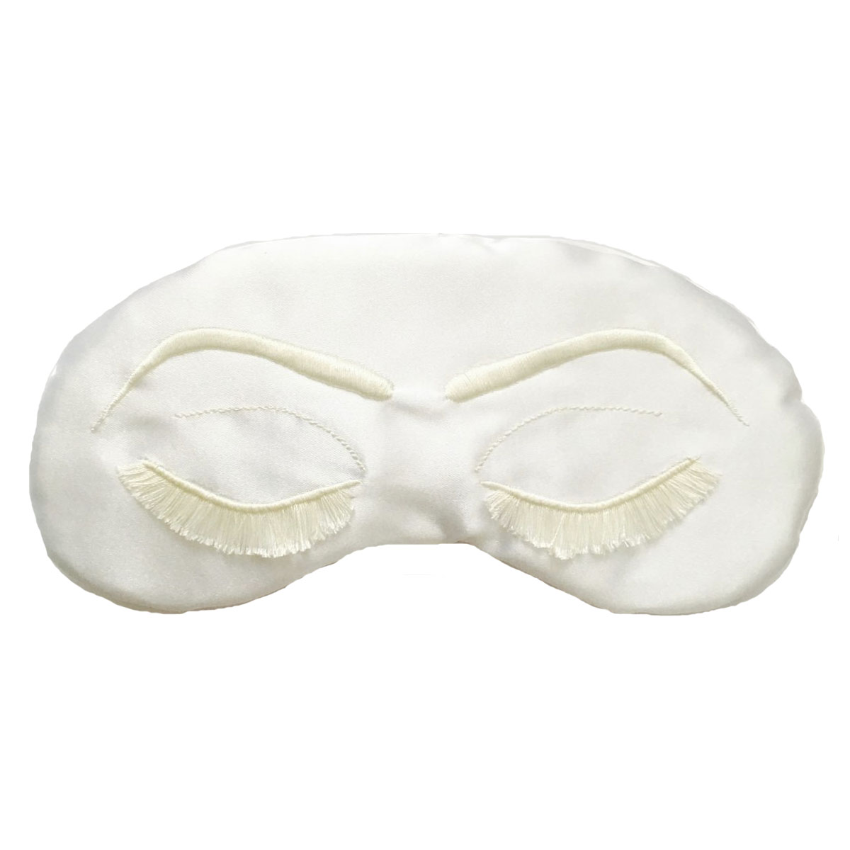 WhiteIvory_Eye_Mask_Sleepy_Cottage1200 Sleepy Cottage Augenmaske BREAKFAST AT TIFFANY'S
