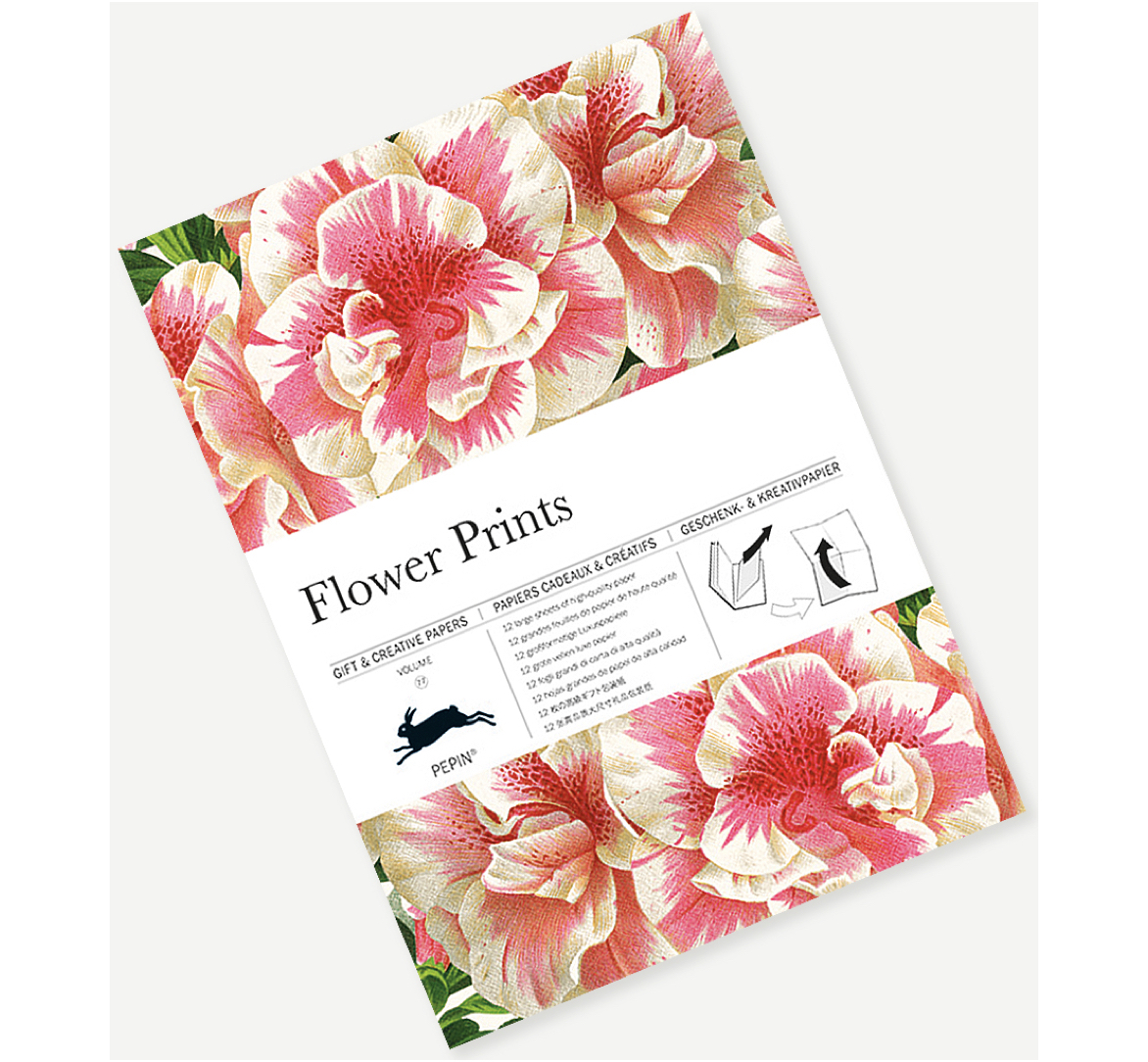 Flower_Geschenk_Papier_Pepin_Press6fUszcOIMH6BF Pepin Press FLOWER PRINTS GIFT & CREATIVE PAPER Geschenkpapier-Buch