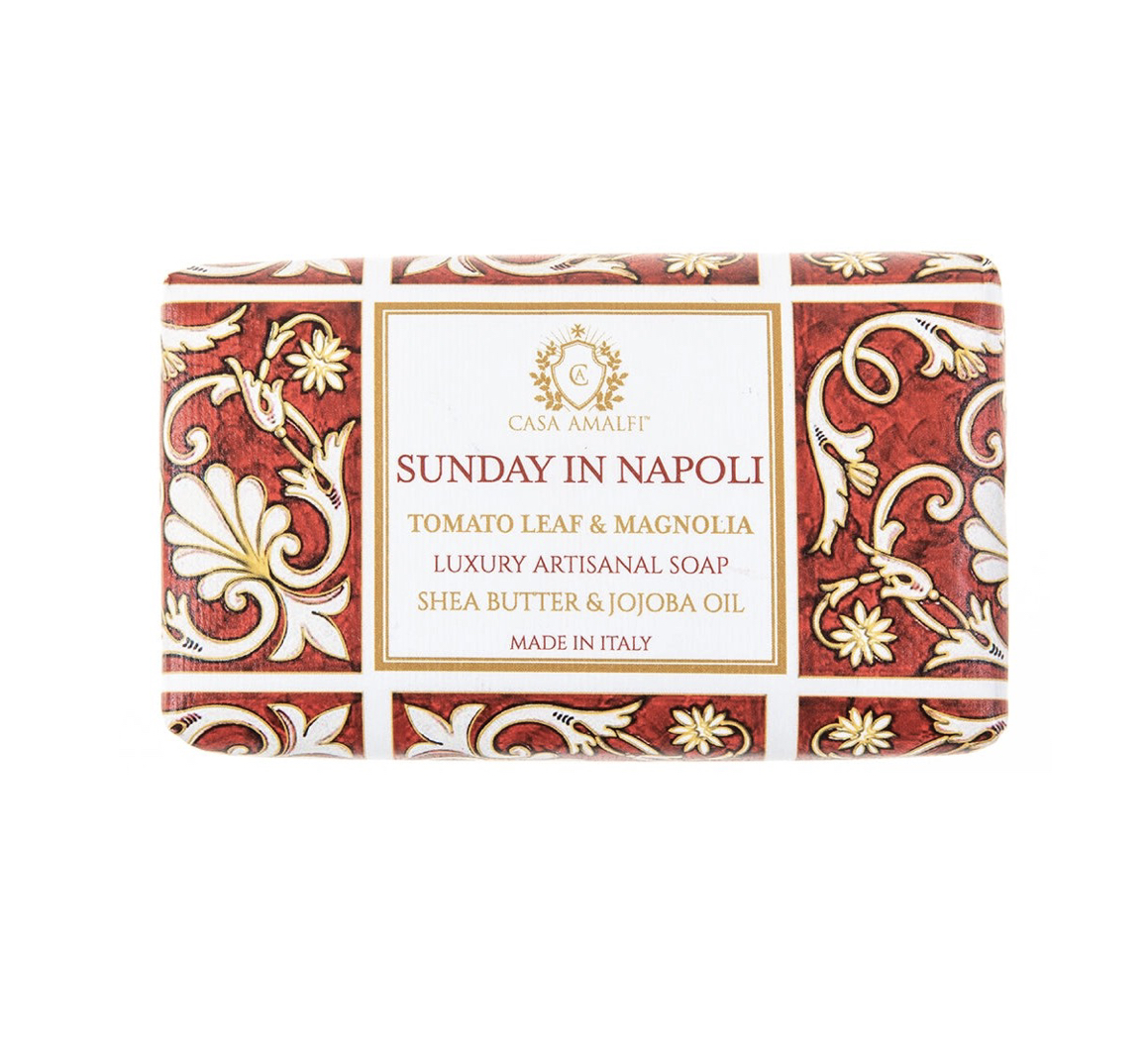 Sunday_in_Napoli_Seife_Seife_Casa_Amalfi Casa Amalfi SUNDAY IN NAPOLI BODY SOAP TOMATO LEAF & MAGNOLIA Körperseife 150g
