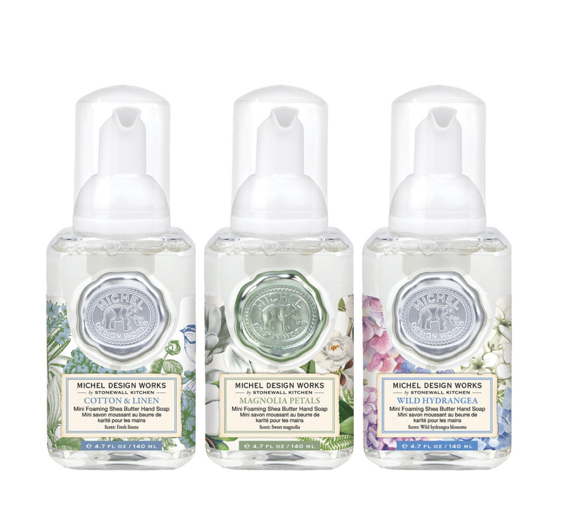 FOAMS27_Schaumseifen_3er_Set_Mini_MDW Michel Design Works Michel Design Works BOTANICAL BLISS MINI FOAMING SOAP SET, Schaumseifen 3er Set