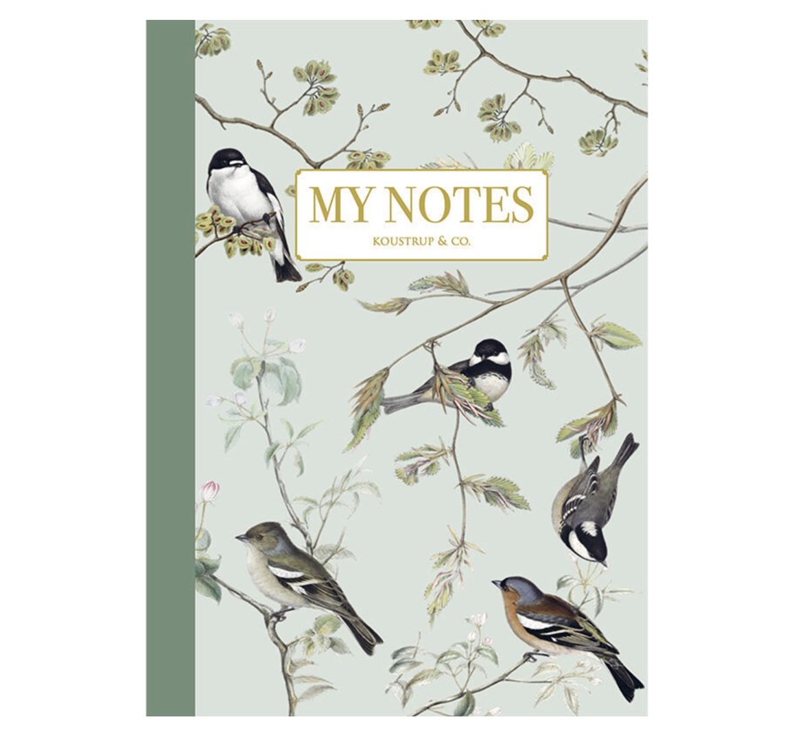 Garden_Birds_Notebook_Gartenvogel_Notizbuch_KoustrupCo Koustrup & Co GARDEN BIRDS NOTEBOOK Gartenvogel Notizbuch