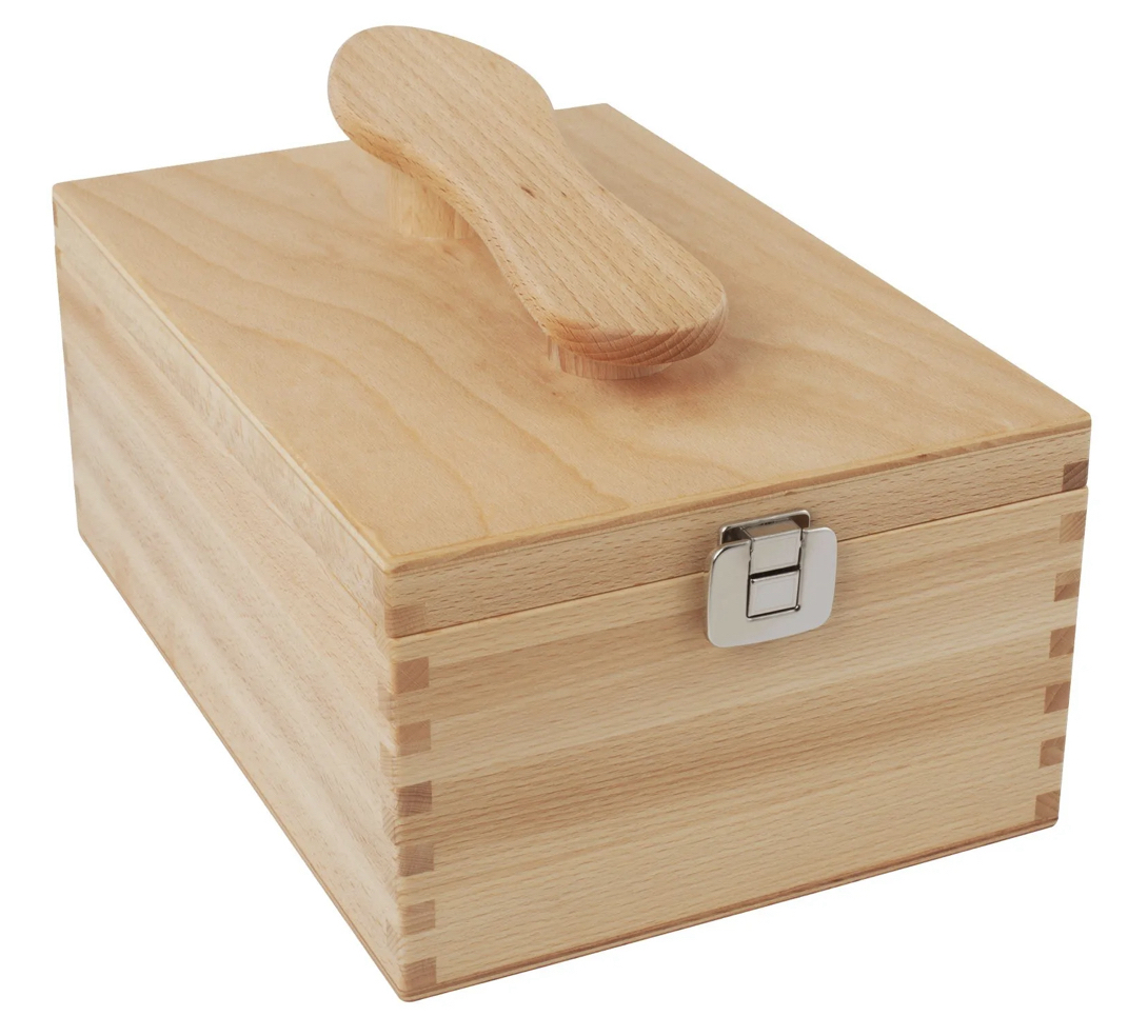 Schuhputzklappkiste_Schuh_Griff_Redecker Redecker SHOE CLEANING BOX Schuhputzklappkiste