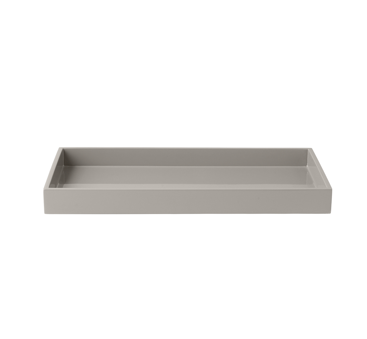 Fawn_Lux_Tablett_38_19_070069_mojoo mojoo LUX MEDIUM TRAY Lacktablett, fawn rechteckig 38 x 19 x 3,5 cm
