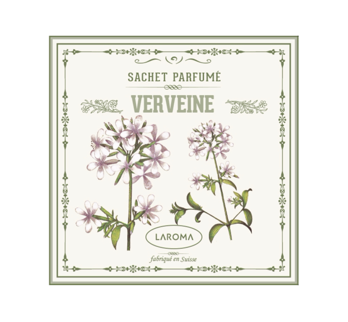 Verveine_Duftsachet_Laroma LAROMA Switzerland VERBENA FRAGRANCE SACHET Verbene-Duftsachet