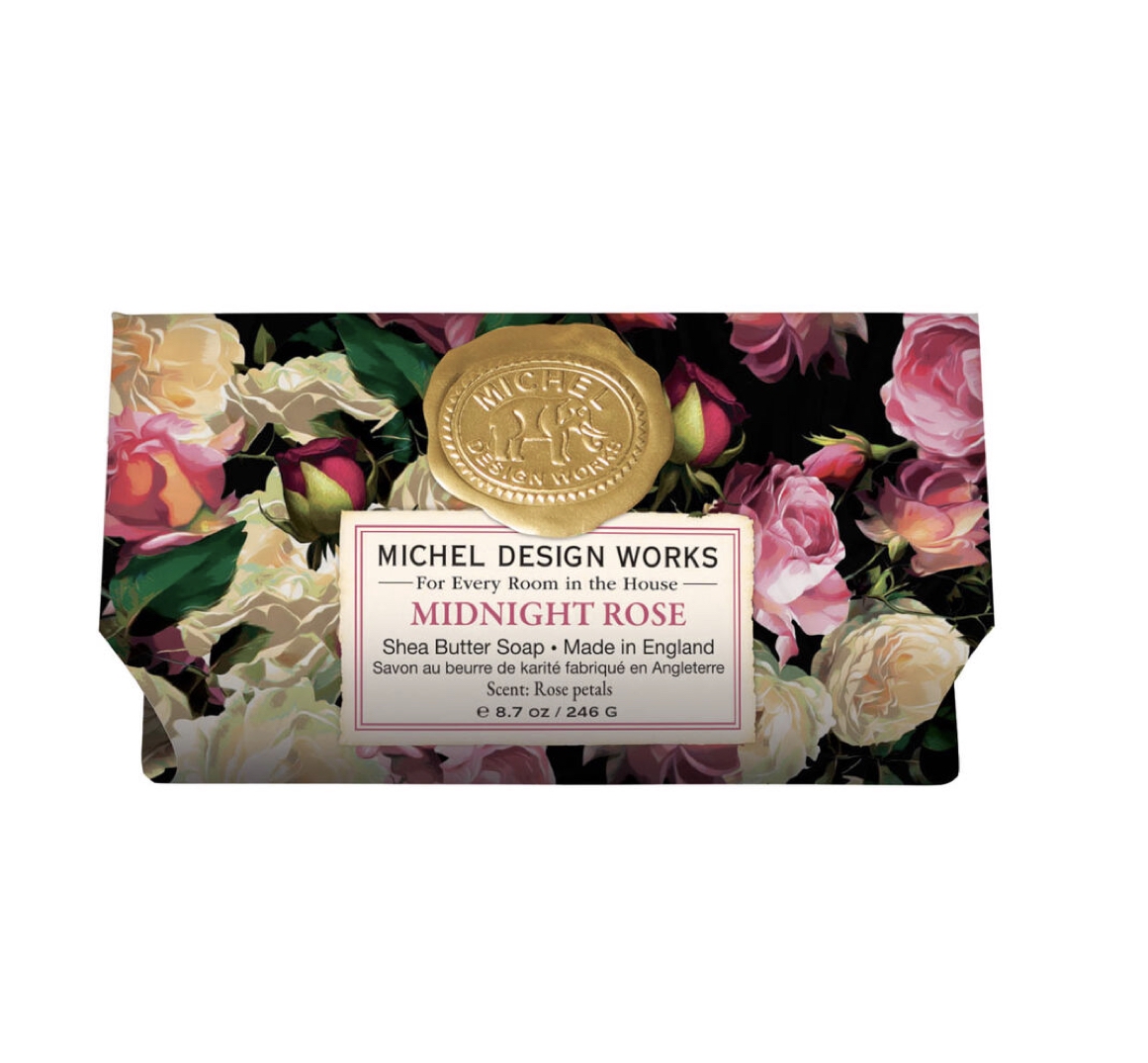 SOAL440_Midnight_Rose_Badeseife_MDW Michel Design Works MIDNIGHT ROSE BATH SOAP BAR Handseife Badeseife (246g)