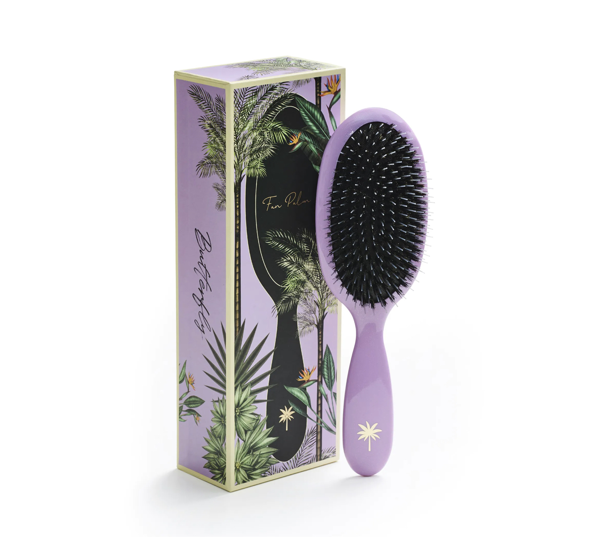 Butterfly_Hair_Brush_Medium_Fan_Palm Fan Palm BUTTERFLY MEDIUM HAIR BRUSH Haarbürste (Medium)