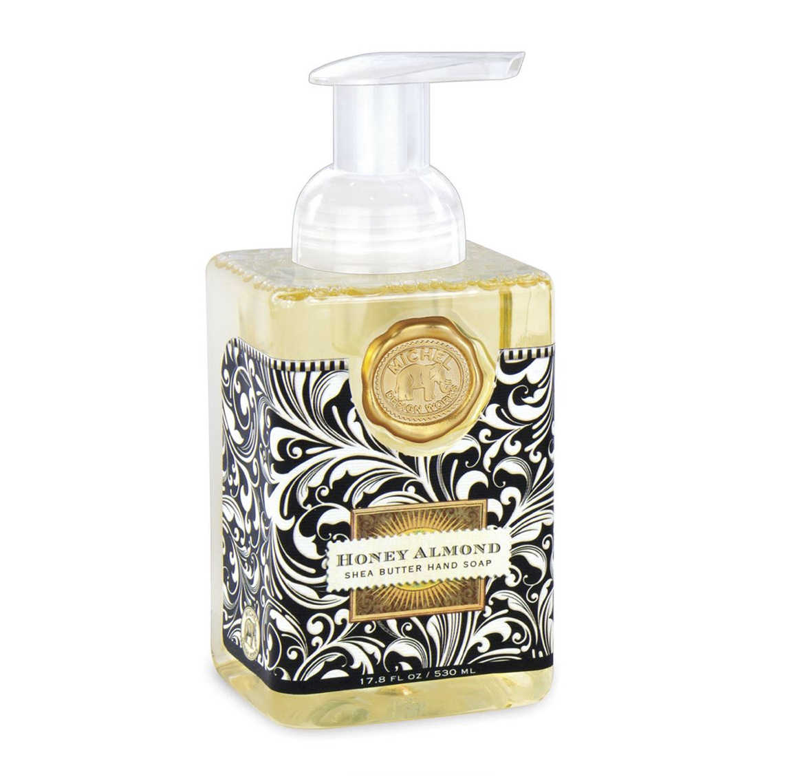 FOA182_Honey_Almond_Handseife_Michel_DesignP21JBIM8lBs2f Michel Design Works HONEY ALMOND FOAMING HAND SOAP Sheabutter-Handseife Schaumseife 530ml