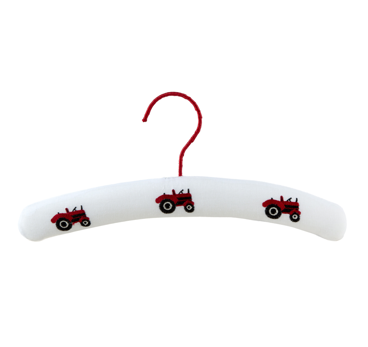 Traktor Hangerworld TRAKTOR Gepolsterte Kinder-Kleiderbügel, 30cm (bestickt)