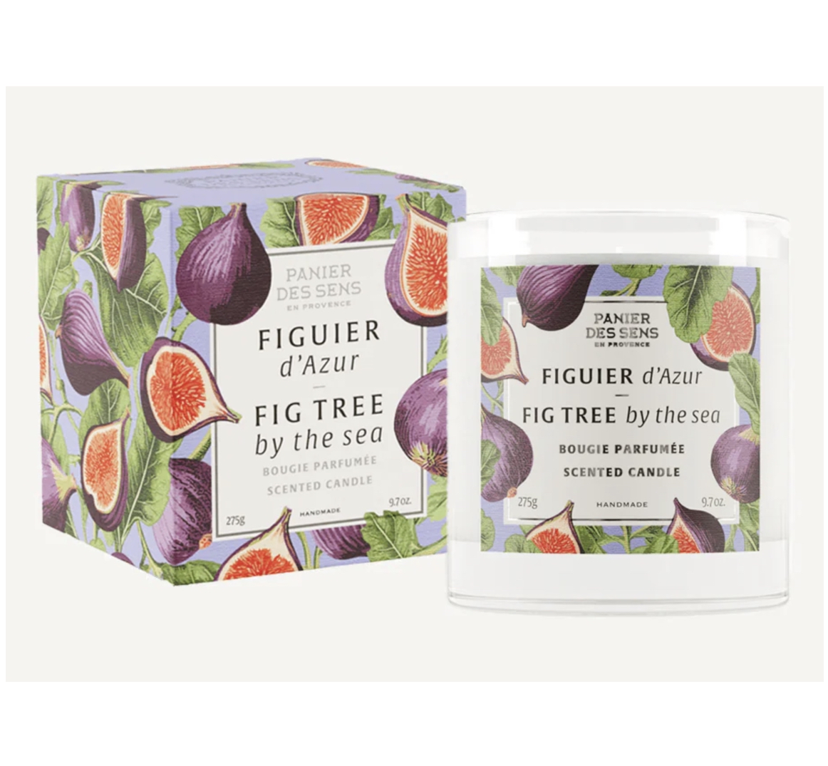 Fig_Tree_Feigenbaum_Scented_Candle_Duftkerze_Panier_des_Sens Panier des Sens FIG TREE BY THE SEA SCENTED CANDLE Feigenbaum Duftkerze im Glas 275 g