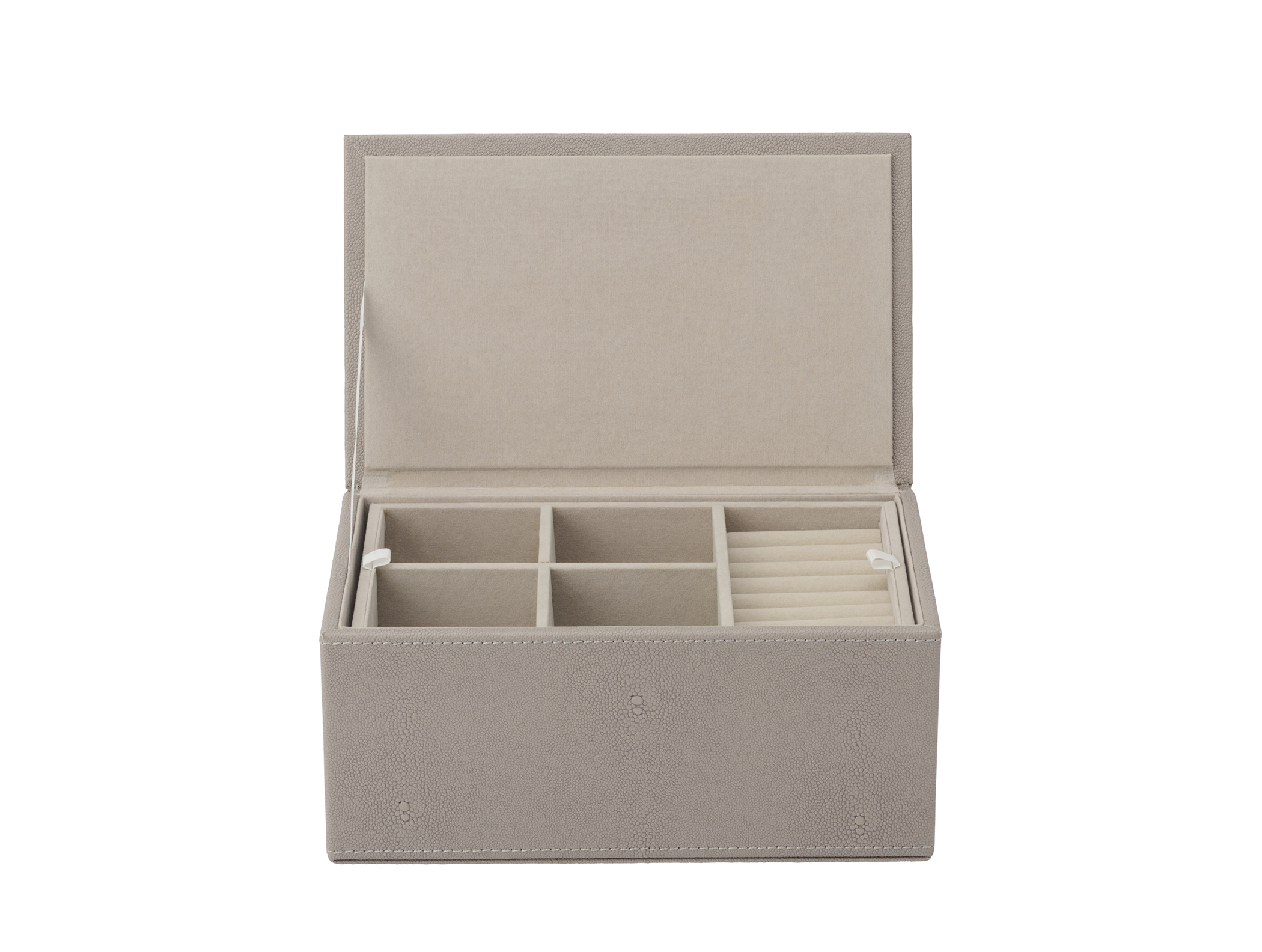 080048_sting_jewellerybox_fawn_24x15x10-5_high_2 mojoo STING JEWELLERY BOX SMALL Schmuckkasten 24 x 15 x 10,5 cm fawn hellbeige