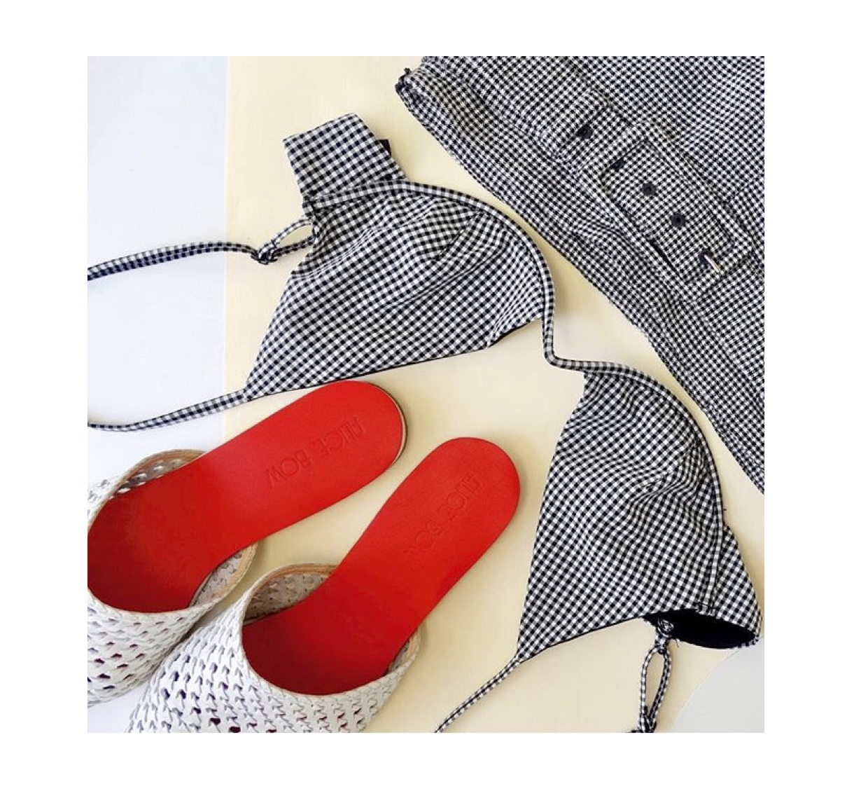 INSOLES FLAT SHOES Einlegesohlen, flache Schuhe Lipstick Red