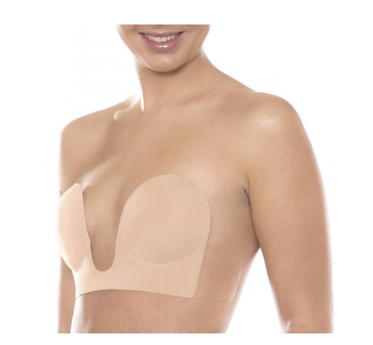 50LU_Luve_Bra_Nude562f5a9c814b0 Magic BodyFashion LUVE BRA Rückenfreier U-förmiger Klebe-BH (Nude)