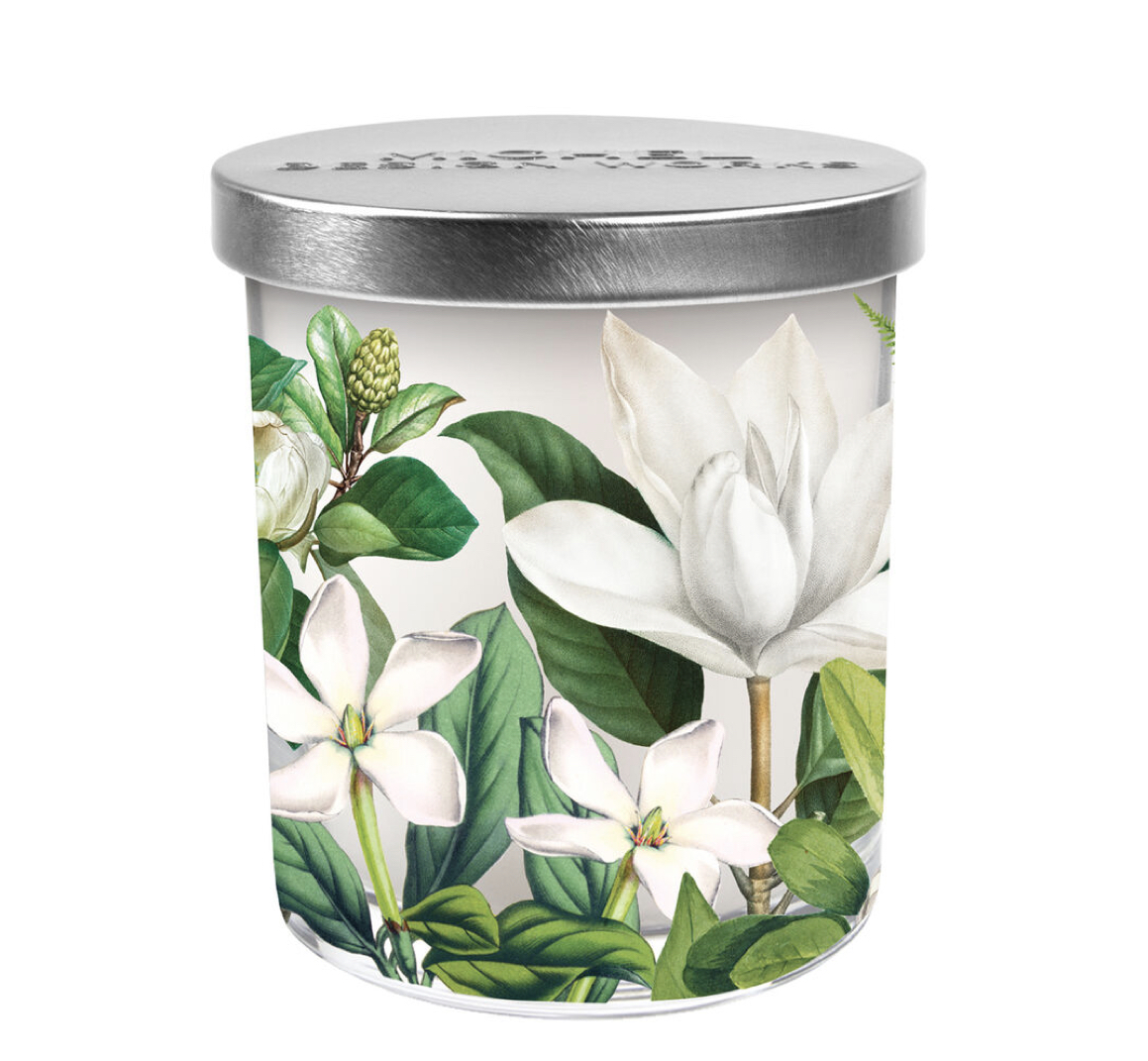 CANJ419_Magnolia_Petals_Duftkerze_Glas_Michel_Design_Works Michel Design Works MAGNOLIA PETALS SCENTED CANDLE IN A JAR Duftkerze im Glas mit Deckel 100% Sojawachs
