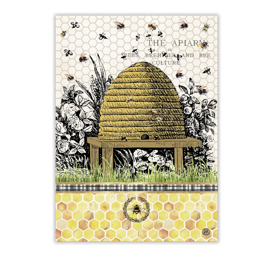 TOW341_Honey_Clover_Geschirrtuch_Michel_Design_Works Michel Design Works Geschirrtuch Küchentuch HONEY & CLOVER
