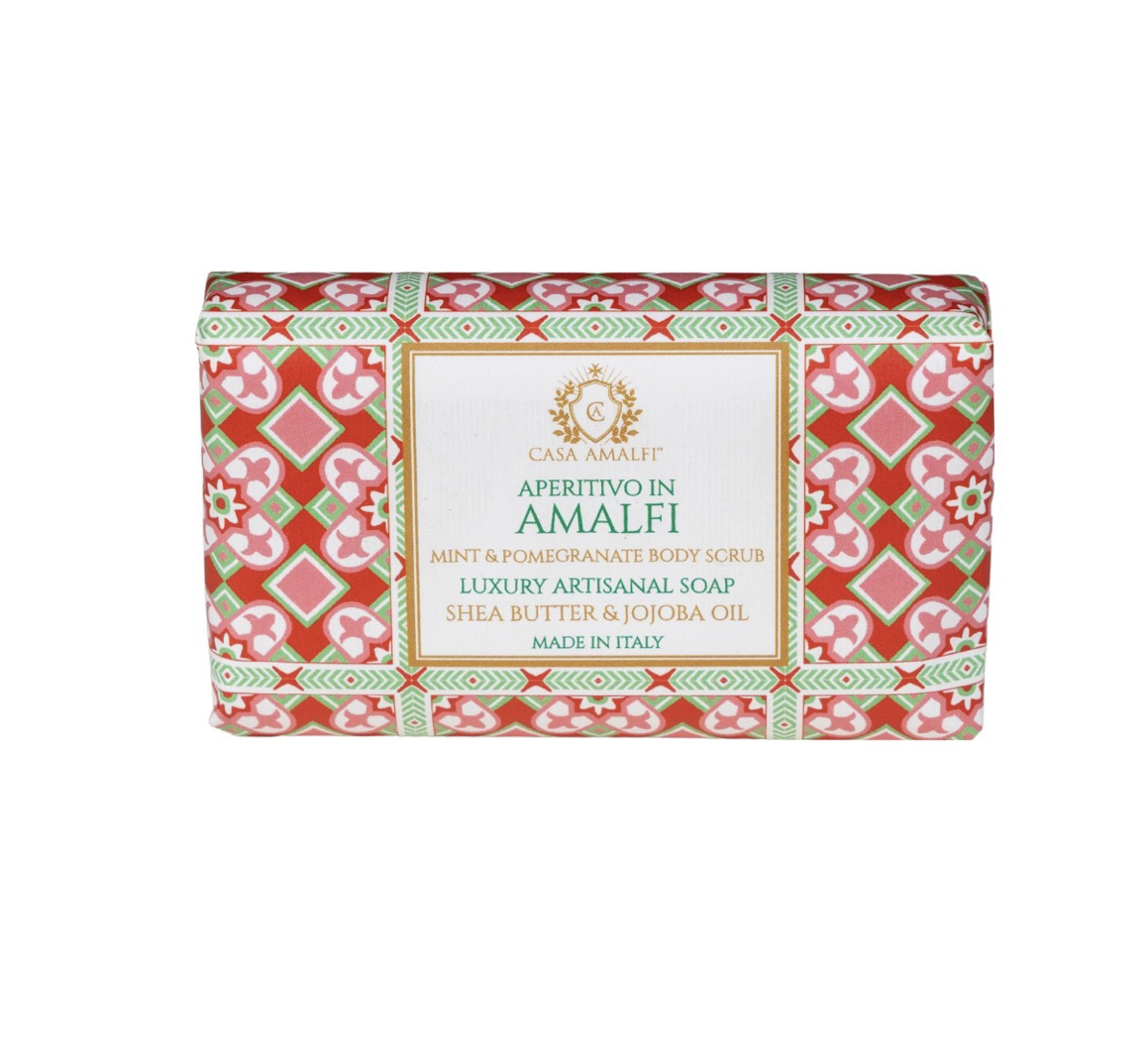 Aperitivo_in_Amalfi_Seife_Casa_Amalfi Casa Amalfi APERITIVO IN AMALFI BODY SCRUB MINT & POMEGRANATE Körperpeeling 150g