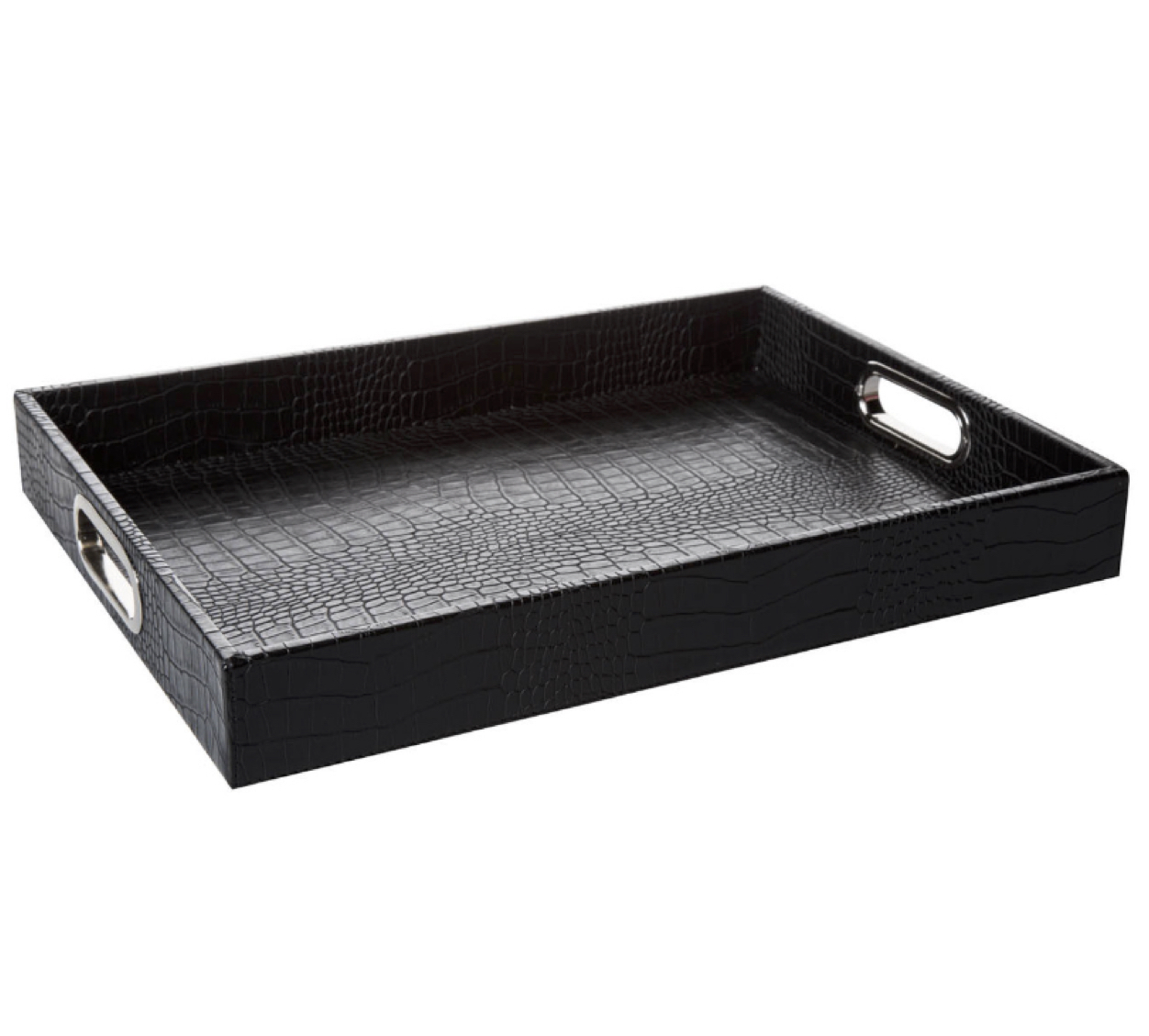 Python_Tablett_schwarz Signature Home Collection Tablett schwarz