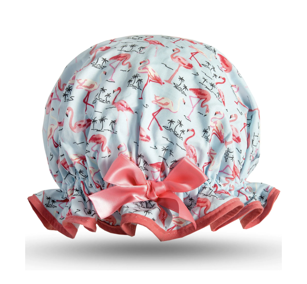 Pretty_Flamingo_Dilly_Daydream2 Dilly Daydream PRETTY FLAMINGO SHOWER CAP Duschhaube