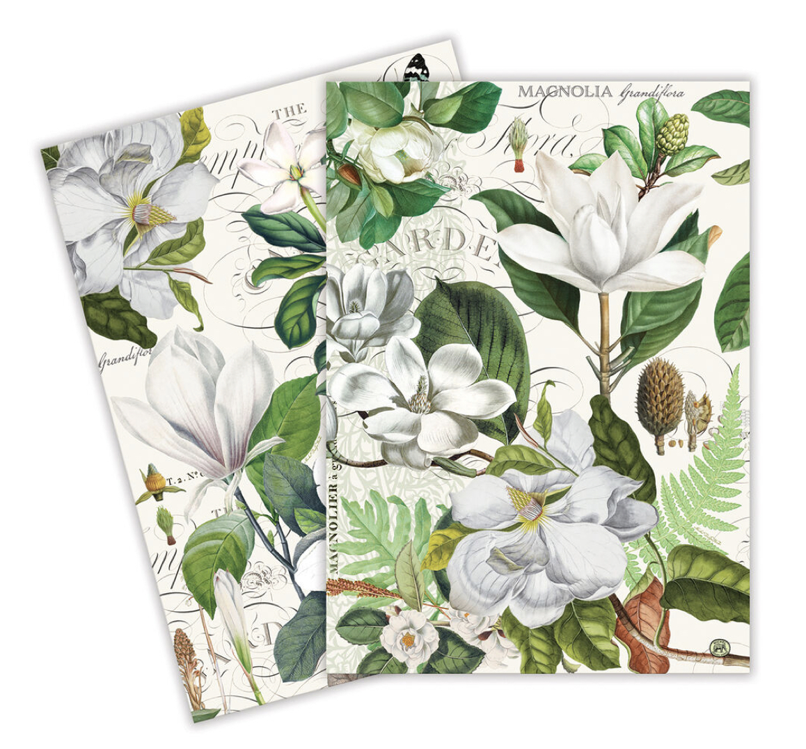 TOWS419_Magnolia_Petals_Geschirrtuch_Michel_Design_Works Michel Design Works Kitchen Towels Geschirrtuch Küchentuch MAGNOLIA PETALS TOWS419