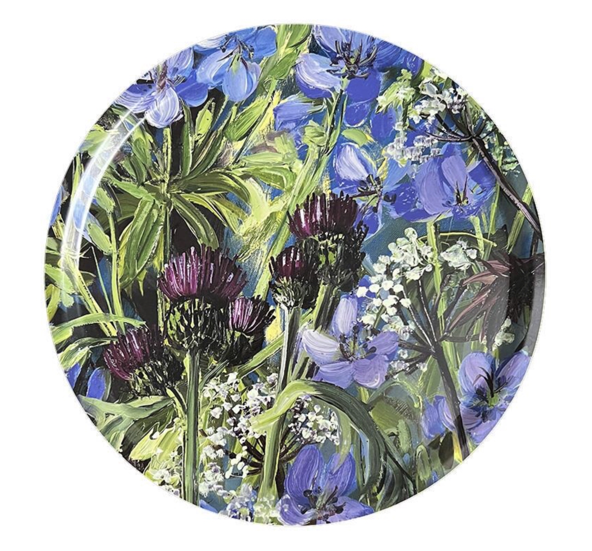 Koustrup & Co ANNE JUST ROUND SERVING TRAY Serviertablett, rund (Ø 38 cm)