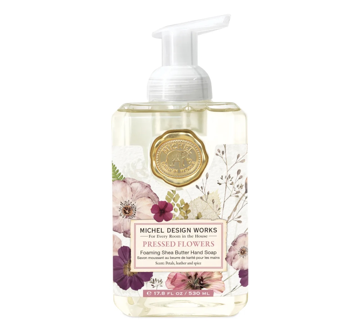 Michel Design Works PRESSED FLOWERS FOAMING HAND SOAP Sheabutter-Handseife Schaumseife (530ml)