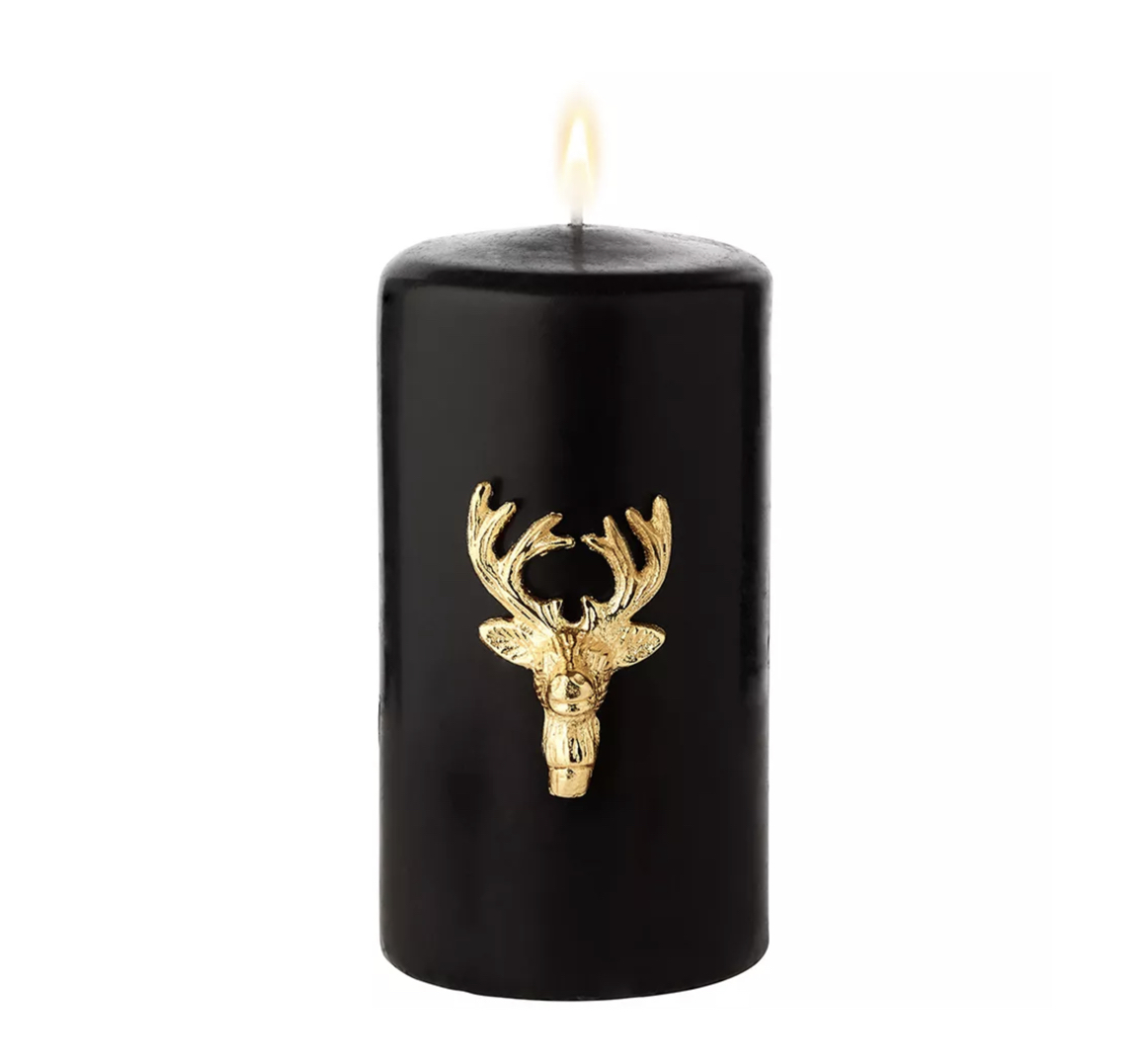 Elch_Kerzenpin_3er_Set_gold_Edzard2 Edzard ELK CANDLE PINS Elch-Kerzenpins, 2er-Set, goldfarben