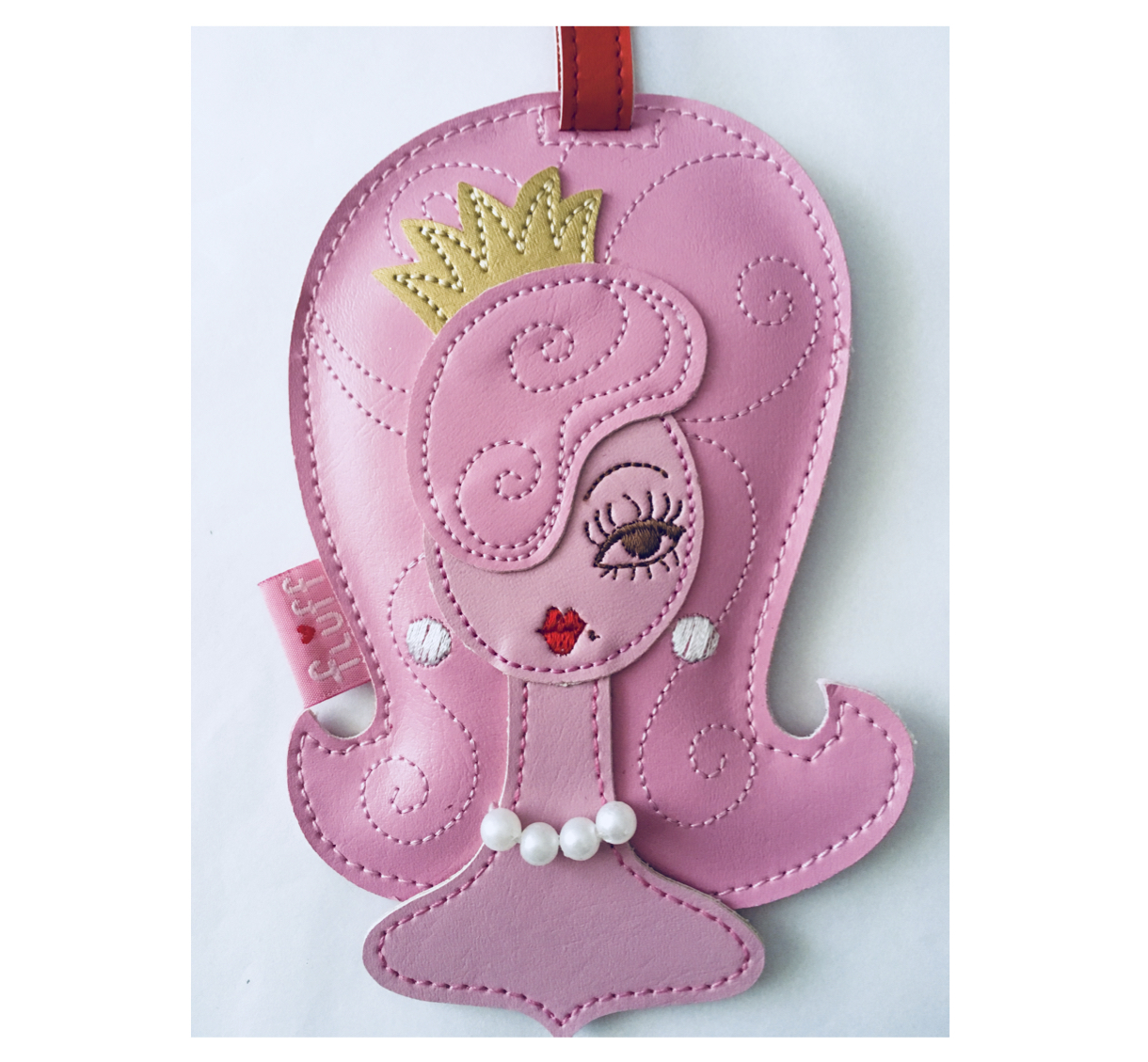 Pink_Dollies_Miss_Fluff Miss Fluff DOLLIES Gepäckanhanger rosa