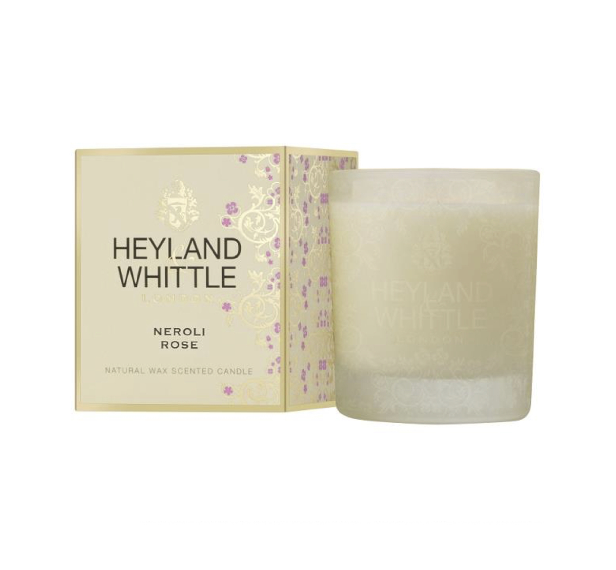 Neroli_Rose_Duftkerze_Heyland_Whittle Heyland Whittle NEROLI ROSE Duftkerze im Glas