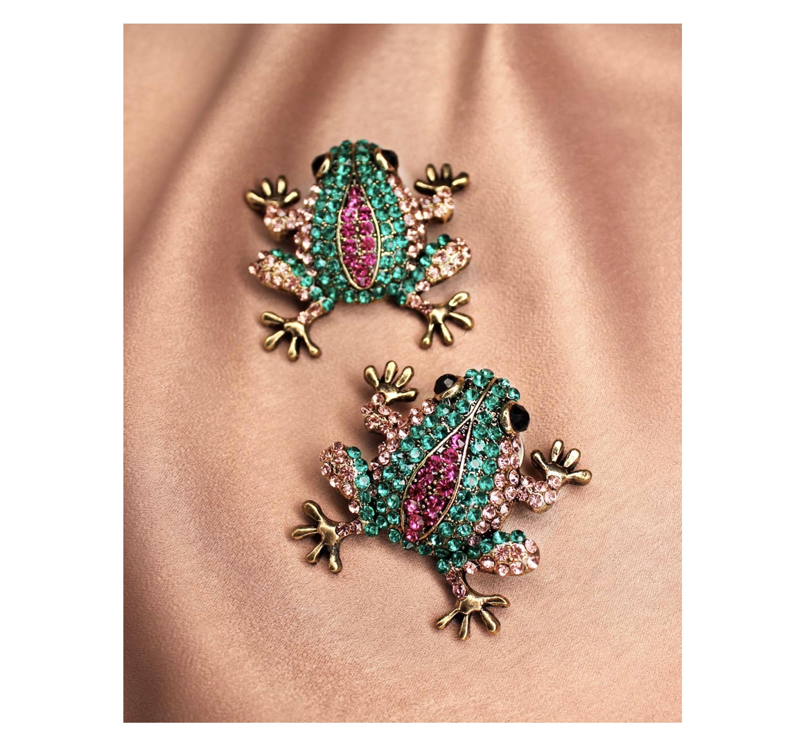 Polly_Shoe_Clips_Froufrouz froufrouz POLLY SHOE CLIPS, Frosch-Schuhclips, Paar