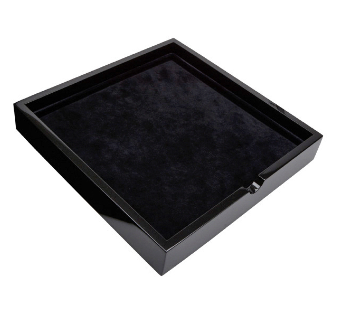 Schmuck_Tablett_Universaleinsatz_schwarz_Westpack Westpack JEWELLERY TRAY Schmuck-Tablett mit Universaleinsatz Schwarz