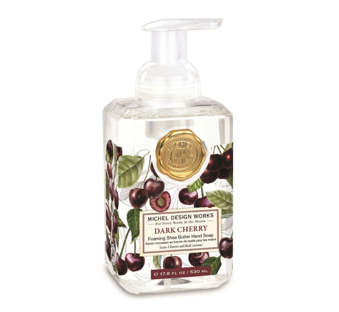 Michel Design Works DARK CHERRY FOAMING HAND SOAP Sheabutter-Handseife Schaumseife (530ml)