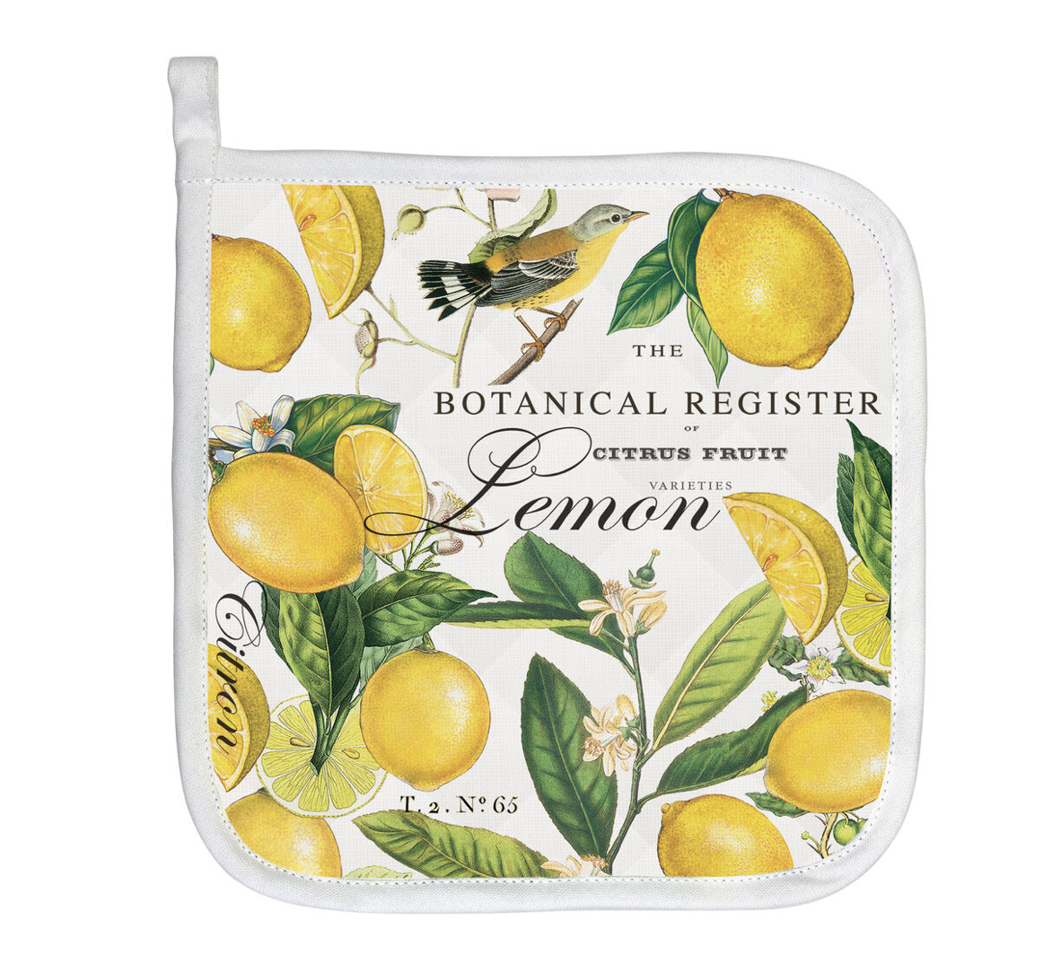 APH008_Lemon_Basil_Topflappen_MDW Michel Design Works LEMON BASIL POTHOLDER Topflappen