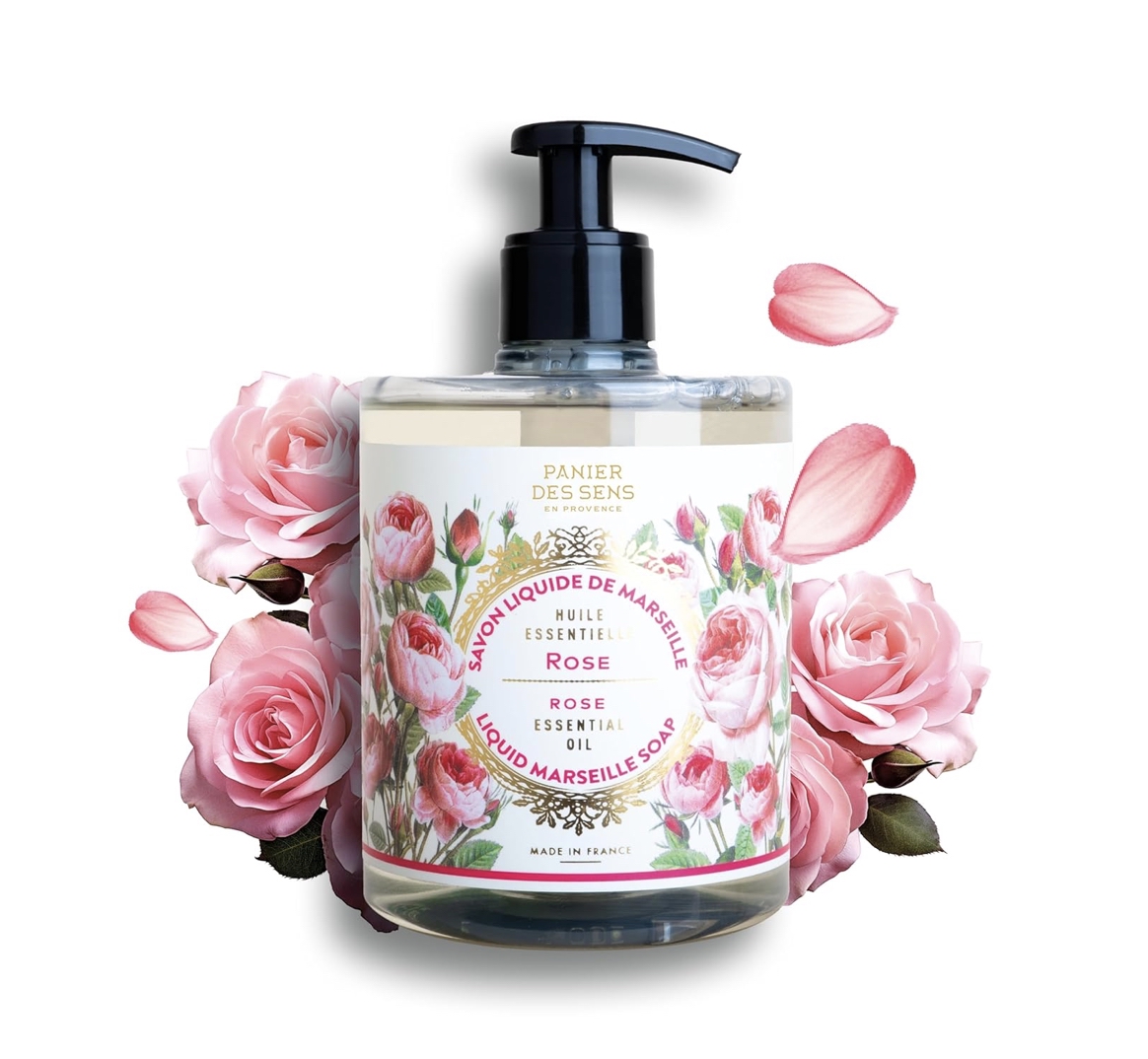 Rose_Rosen_Handseife_Panier_des_Sens4 Panier des Sens ROSE LIQUID MARSEILLE SOAP Rosen Flüssigseife 500ml