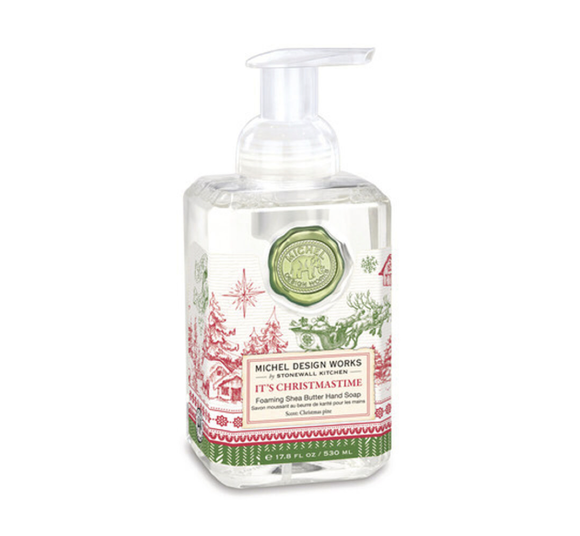 FOA396_Its_Christmastime_Schaumseife_MDW Michel Design Works IT'S CHRISTMASTIME FOAMING HAND SOAP Sheabutter-Handseife Schaumseife