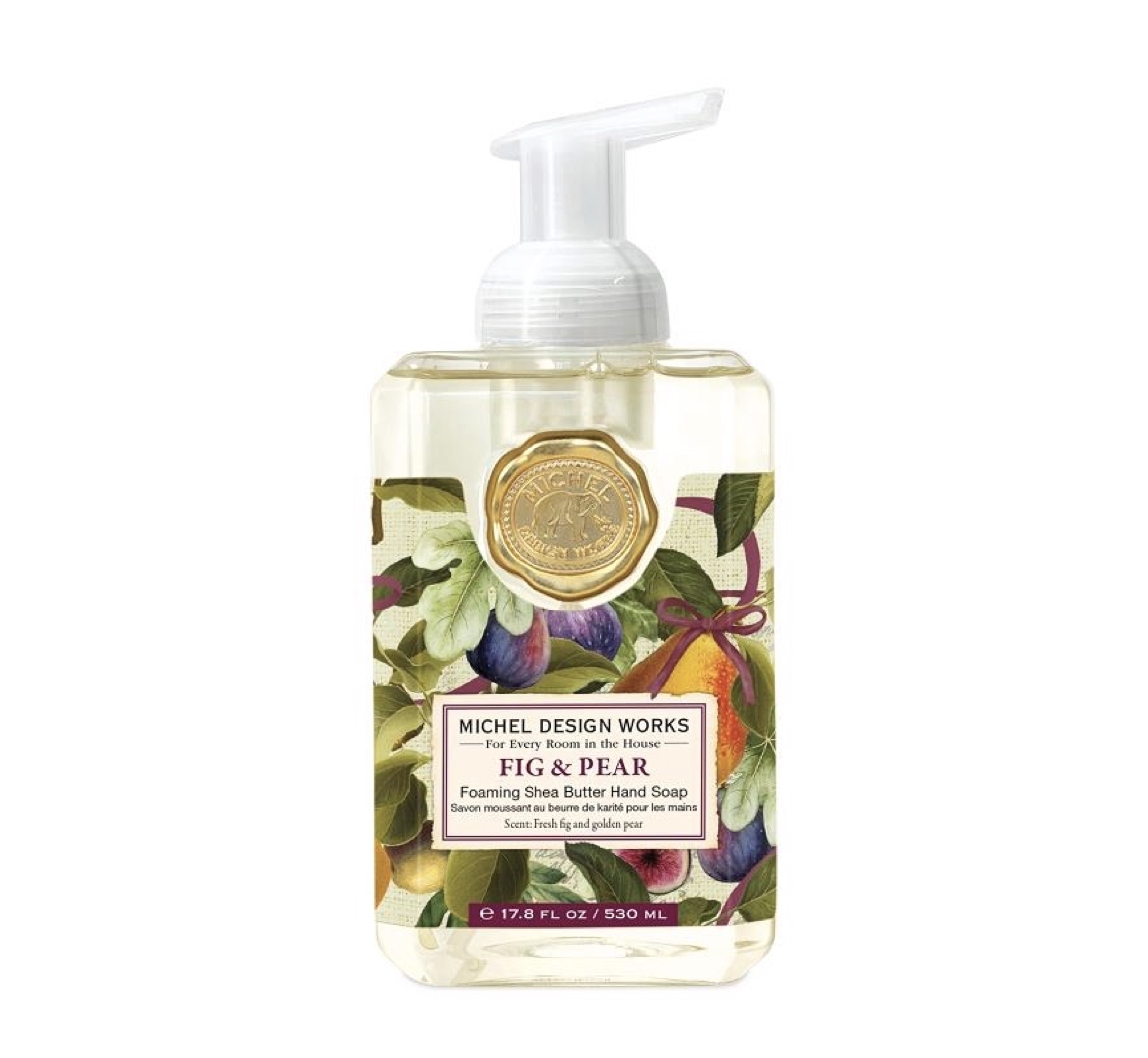 Michel Design Works FIG & PEAR FOAMING HAND SOAP Sheabutter-Handseife Schaumseife (530ml)