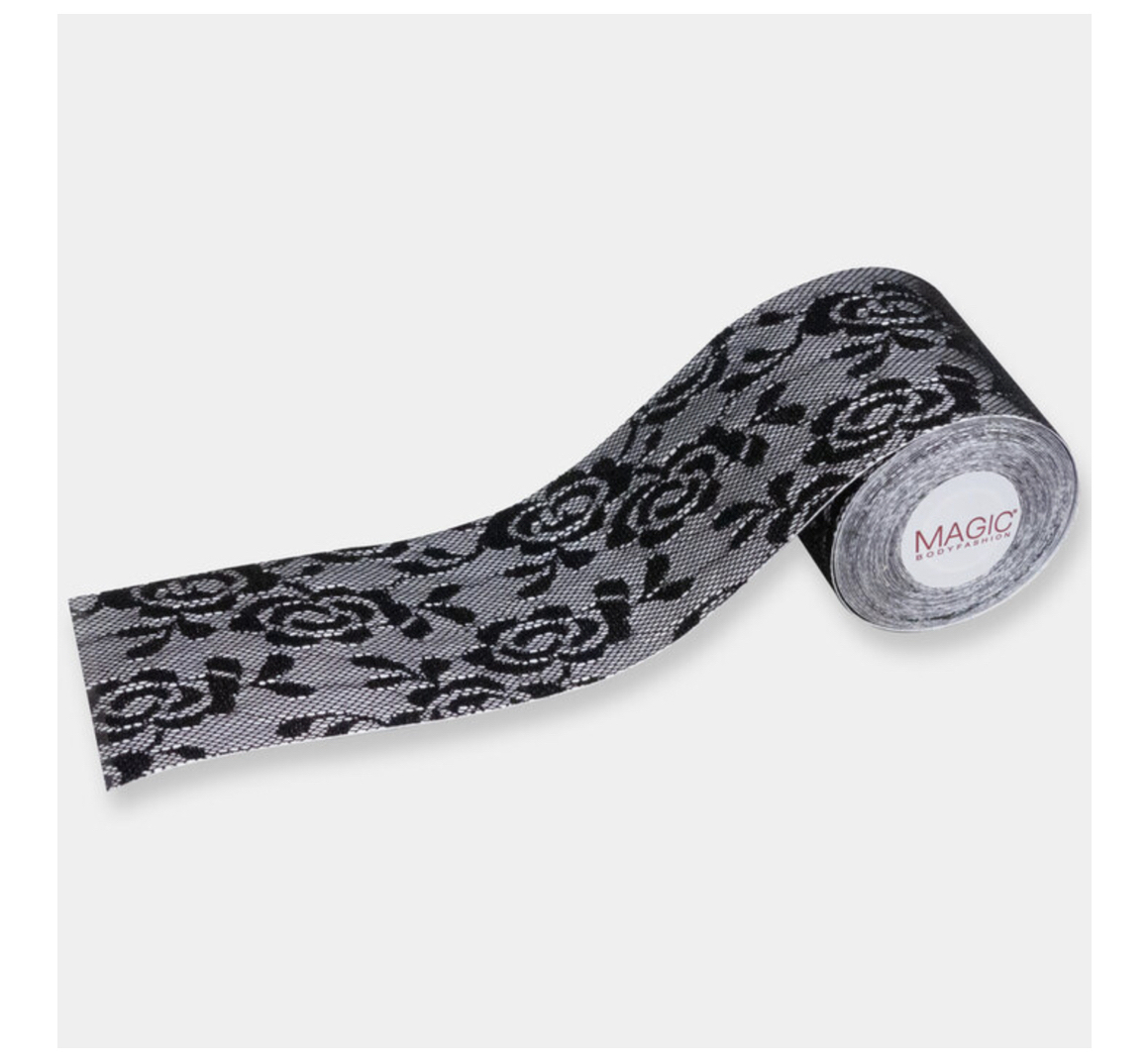 35BTL_Luxury_Lace_Boob_Tape_100schwarz_Magic_Bodyfashion2 Magic Bodyfashion LUXURY LACE BOOB TAPE Spitzenlook-Brusttape Schwarz 35BTL 100
