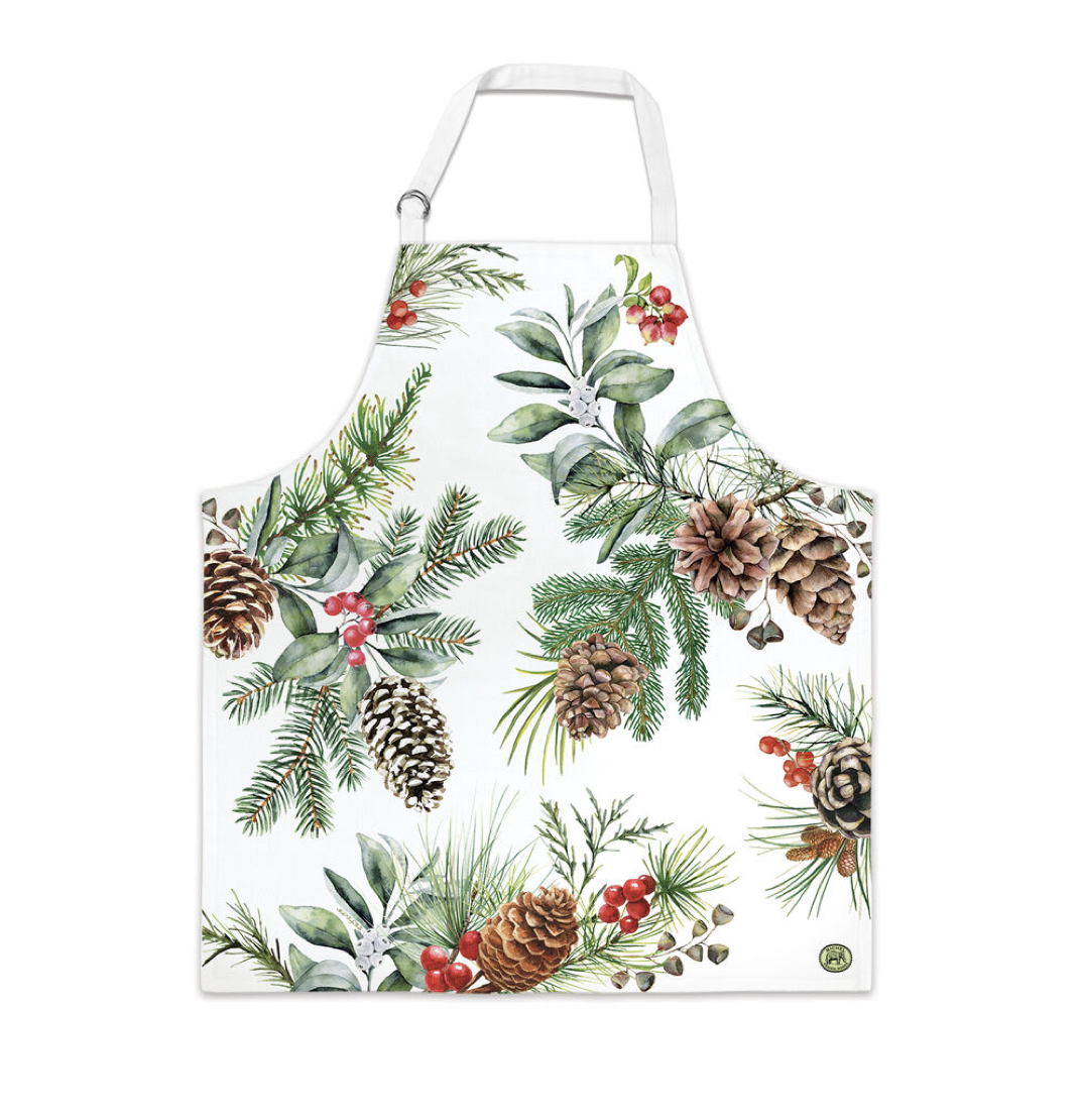 APR362_White_Spruce_Apron_Sch-rze_Michel_Design_Works Michel Design Works Kitchen Apron Küchenschürze WHITE SPRUCE APR362