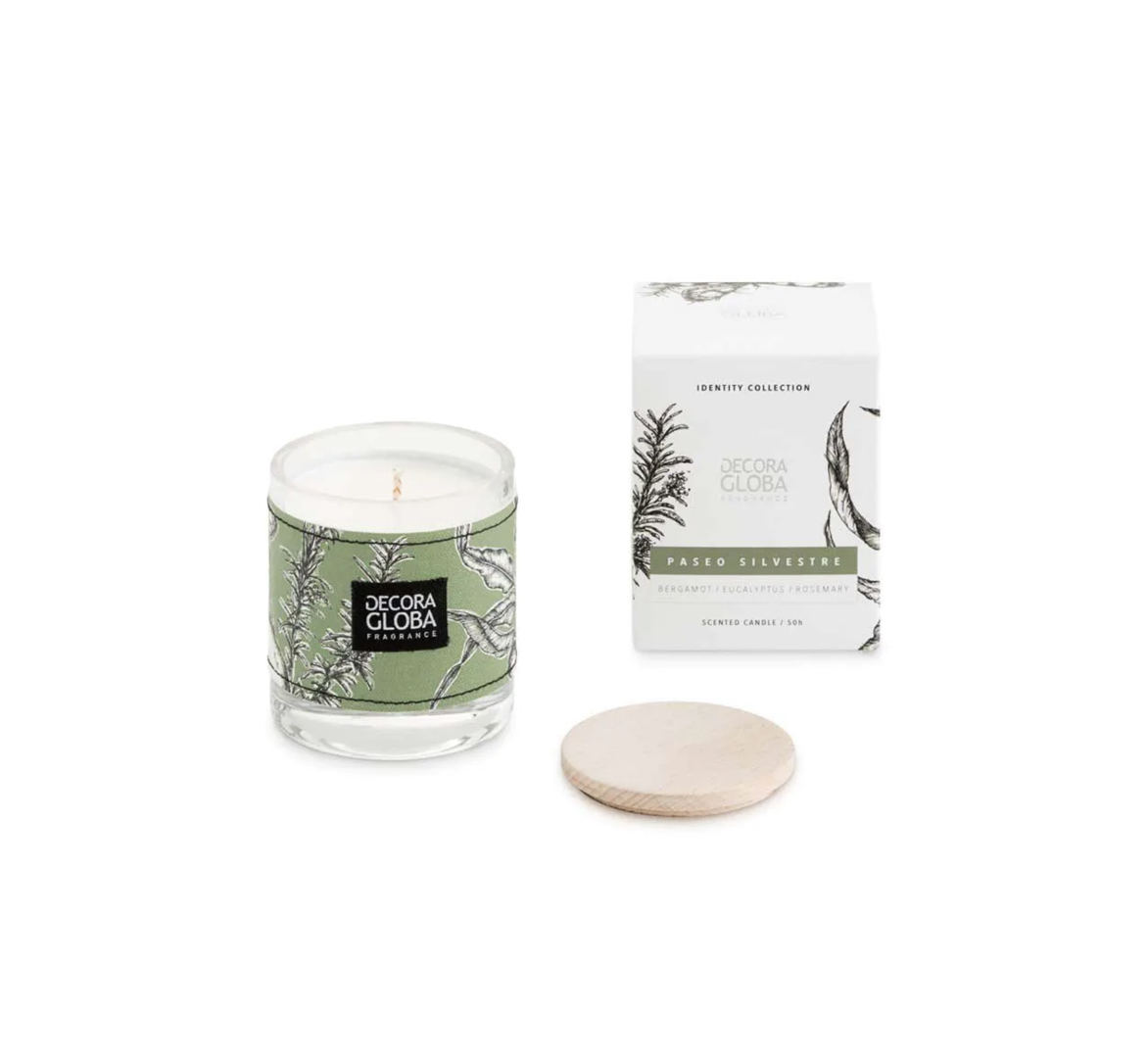 Pinada_Duftkerze_Decoragloba Decoragloba WILD MEADOW SCENTED CANDLE Duftkerze im Glas 100% Soja-Wachs