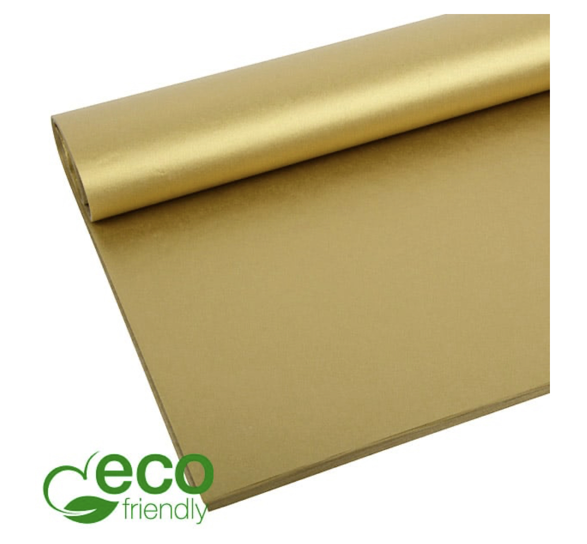 Seidenpapier_antikgold FSC TISSUE PAPER Umweltfreundliches Seidenpapier, 50 x 70 cm Gold, gerollt