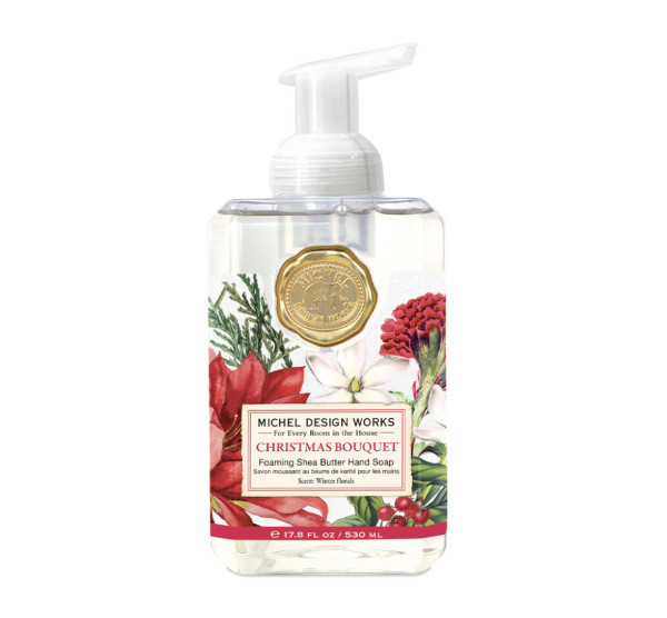 Michel Design Works Foaming Soap Schaumseife CHRISTMAS BOUQUET FOA361