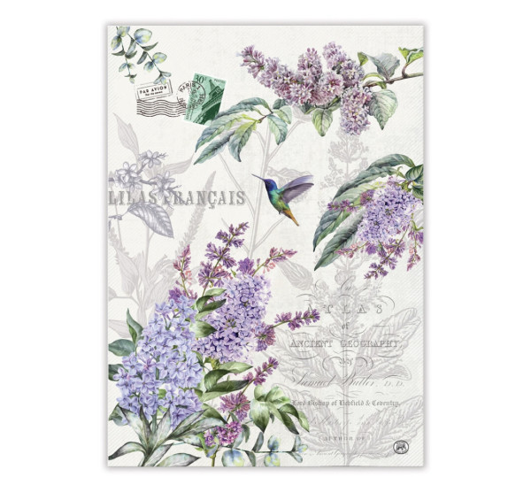 Michel Design Works Kitchen Towel Geschirrtuch FRENCH LILACS TOW441