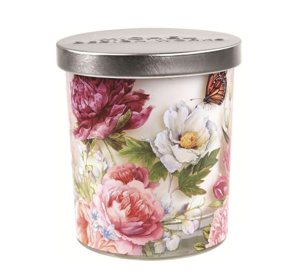 Michel Design Works BLUSH PEONY SCENTED CANDLE IN A JAR Duftkerze im Glas mit Deckel 