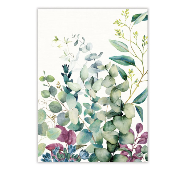 Michel Design Works Kitchen Towel Geschirrtuch EUCALYPTUS & MINT TOW365