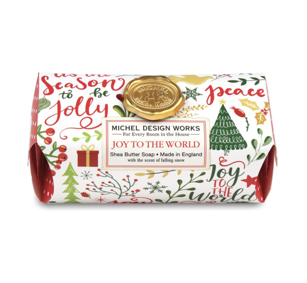 Michel Design Works JOY TO THE WORLD BATH SOAP BAR Handseife Badeseife 246g