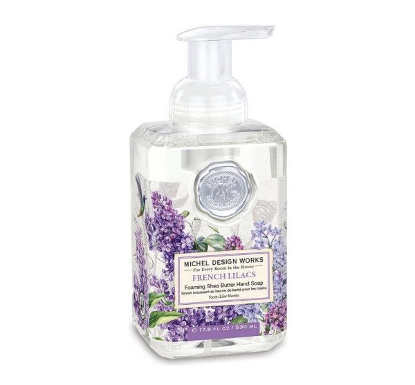 Michel Design Works FRENCH LILACS FOAMING HAND SOAP Sheabutter-Handseife Schaumseife