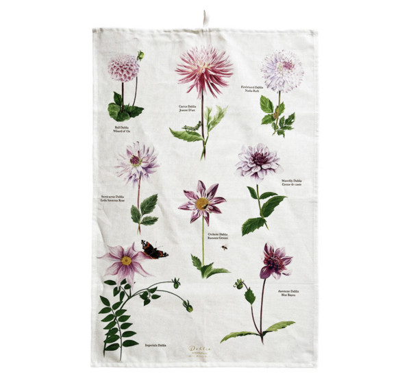 Koustrup Co DAHLIA KITCHEN TOWEL Geschirrtuch, Bio-Baumwolle