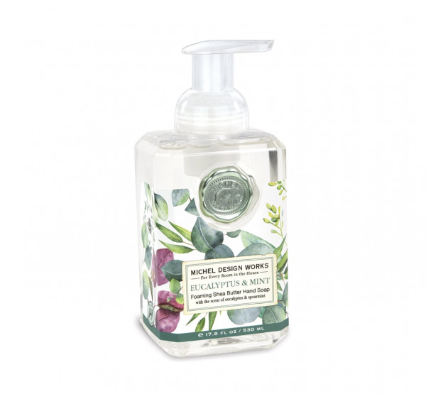 Michel Design Works EUCALYPTUS & MINT FOAMING HAND SOAP Sheabutter-Handseife Schaumseife (530ml)