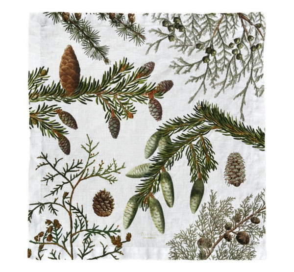 Koustrup Co PINE LINEN NAPKIN Stoff-Serviette, Leinen